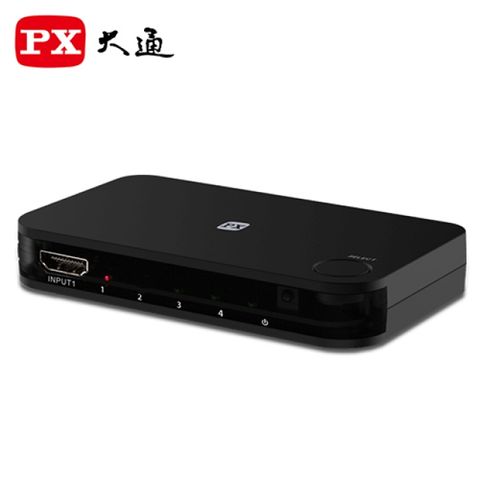 【PX大通】HD2-417 HDMI 切換器 [4進1出]支援HDMI 2.0/HDCP 2.2