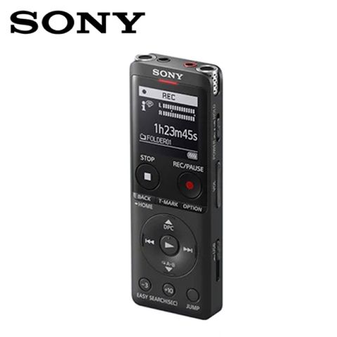 Sony Ericsson 【SONY 】ICD-UX570F/B 4GB 多功能數位錄音筆 黑色