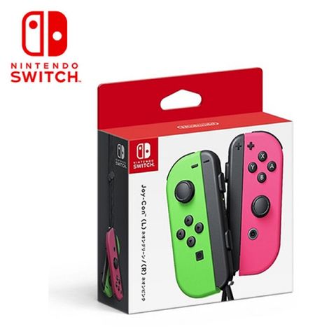 【NS 原廠配件】 Switch Joy-Con 左右手把 電光綠/電光粉紅