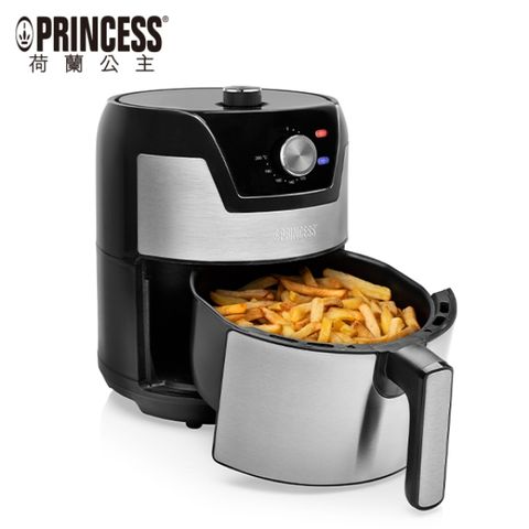 【PRINCESS｜荷蘭公主】4.5L健康氣炸鍋/不鏽鋼飾面 181026