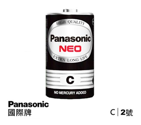 Panasonic 國際牌 碳鋅電池 / 2號 (單顆入)