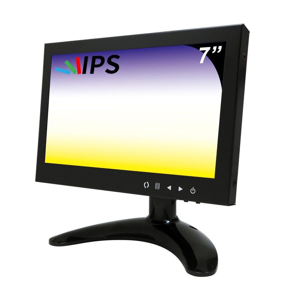 chichiau 奇巧 7吋IPS LED液晶螢幕顯示器(AVBNCVGAHDMI) IPS07M型