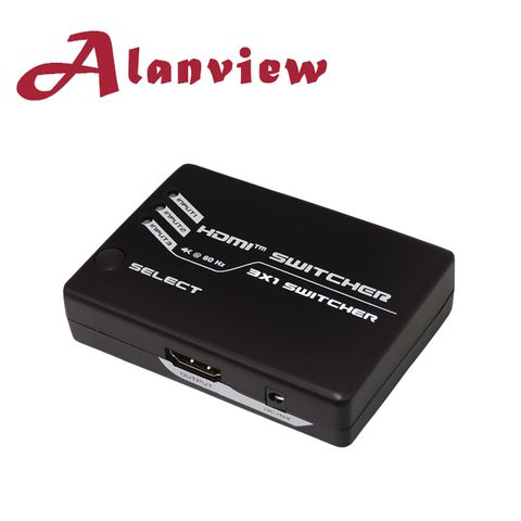 Alanview HDMI 2.0 HDR 三進一出切換器 4K@60Hz (AL2031)