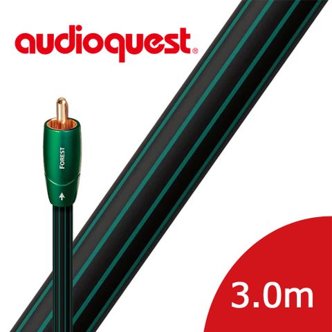 Audioquest 線聖 美國  Digital Coax Forest (3.0M) 數位同軸訊號線