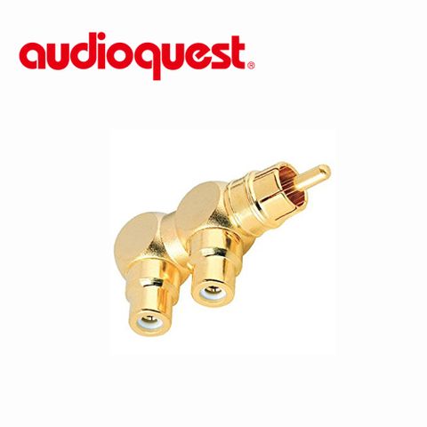 美國線聖 AudioQuest Hard RCA Splitter 垂直分接頭