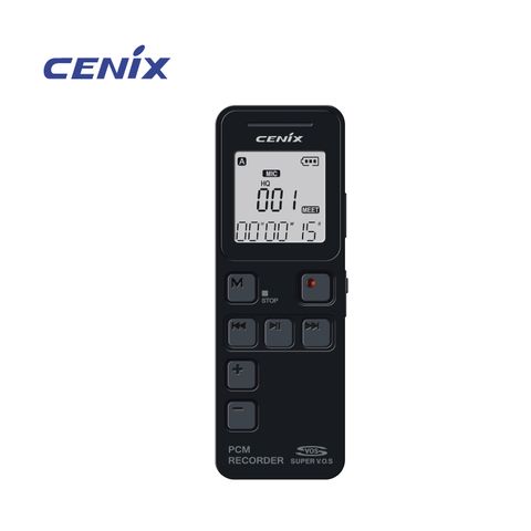 輕巧攜帶方便,SVOS(長時間聲控錄音系統)韓國20年品牌Cenix 錄音筆~
