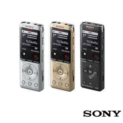 送攜行袋SONY 數位語音錄音筆 ICD-UX570F 4GB(公司貨)