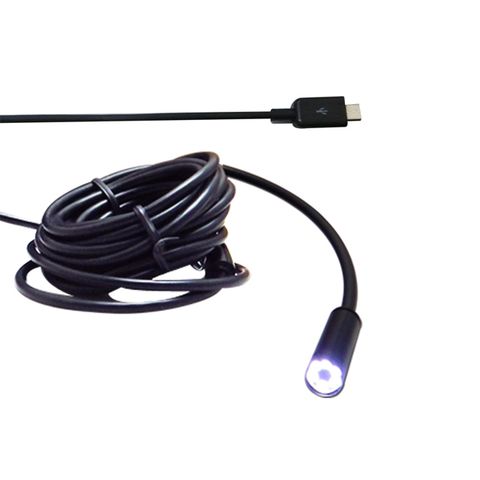 【帝網KingNet】攜帶類 微型針孔蛇管鏡頭 手機 USB 隨身蛇管 直徑 7mm