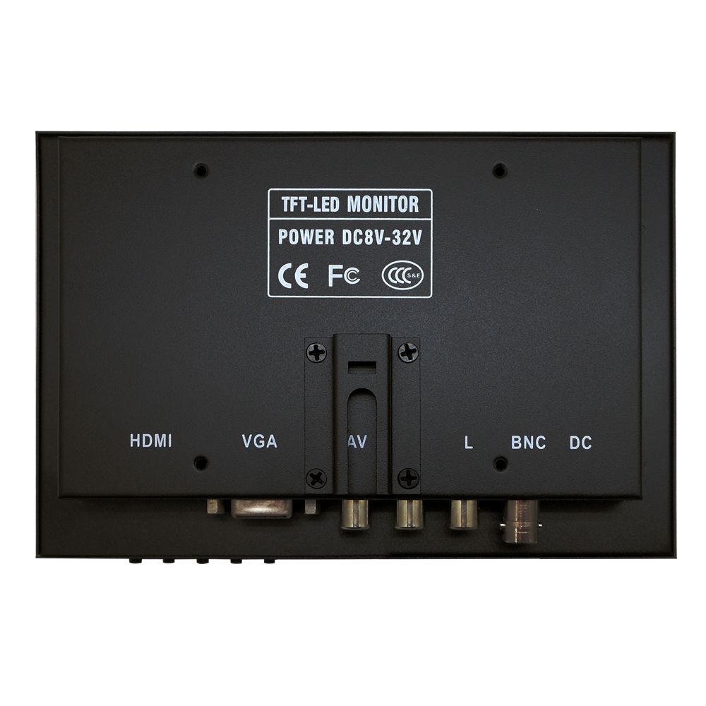 chichiau 奇巧 7吋IPS LED液晶螢幕顯示器(AVBNCVGAHDMI) IPS07M型