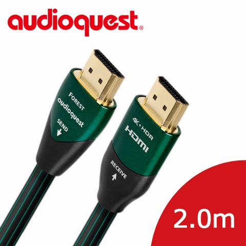 ★原價3100，限量85折美國名線 Audioquest HDMI Forest 森林 (2.0m) 支援4K 3D