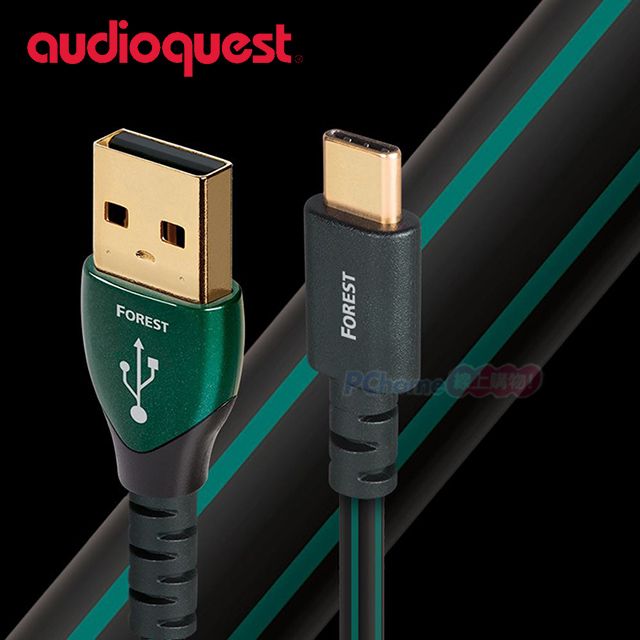 Audioquest 線聖 美國  Forest USB A - Type-C 傳輸線(USB A to C) - 1.5m