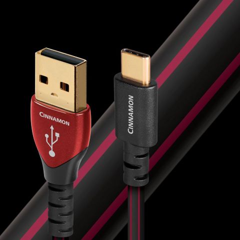 美國 Audioquest USB Cinnamon A - Type C 傳輸線 (USB A-C) 0.75m
