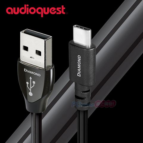 美國 Audioquest Diamond USB A - Type-C 傳輸線(USB A to C) - 0.75m
