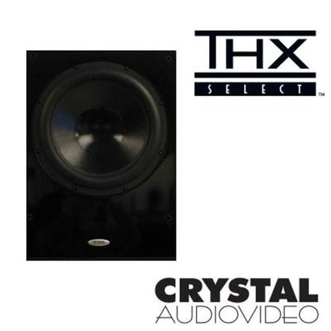 英國 Crystal Audiovideo THX-12SUB PB THX Select 認證重低音喇叭 (黑色鋼琴烤漆限量發行版本)