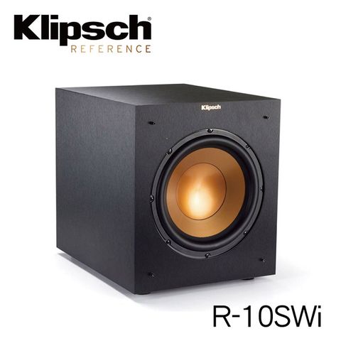 【美國Klipsch】R-10SWi重低音喇叭(附贈:無線低音喇叭傳輸器)