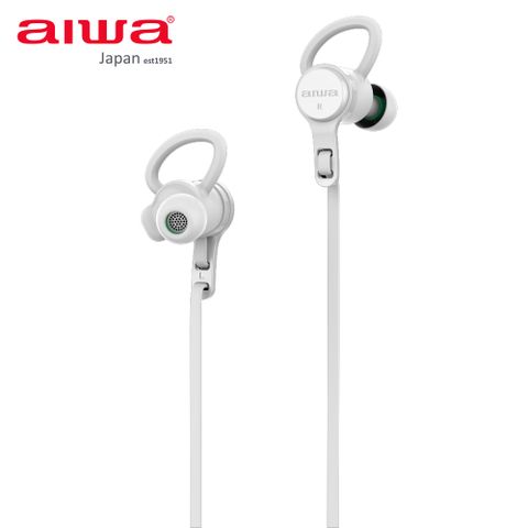 AIWA愛華 藍芽入耳式音樂通話耳機 EB602WE (白色)