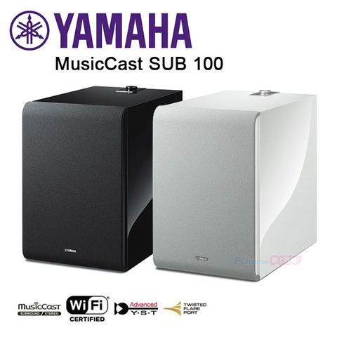 YAMAHA 山葉MusicCast SUB 100無線重低音喇叭/揚聲器