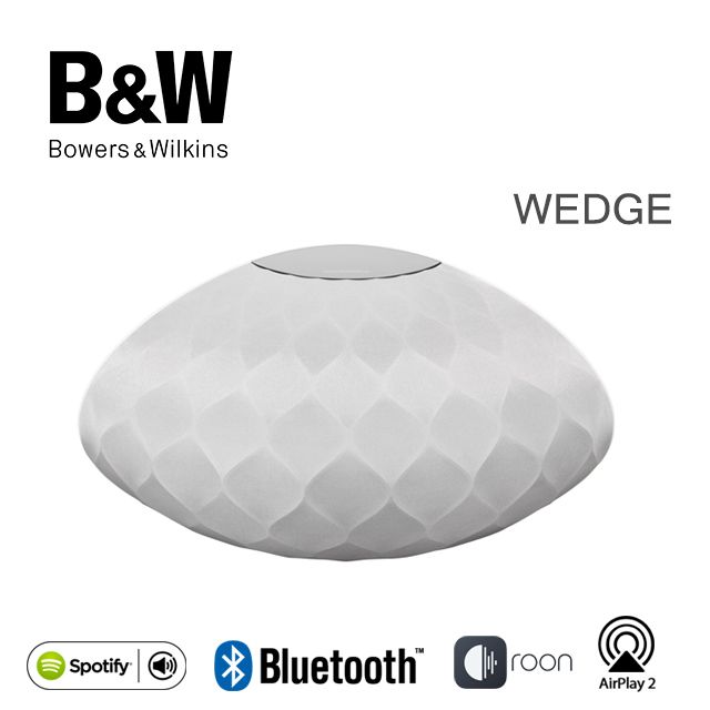 Bowers & Wilkins 英國 B&W  Formation Wedge 無線串流喇叭【銀色】