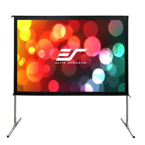 Elite Screens 億立銀幕 100吋 4:3 快速摺疊幕-劇院雪白Q100V1