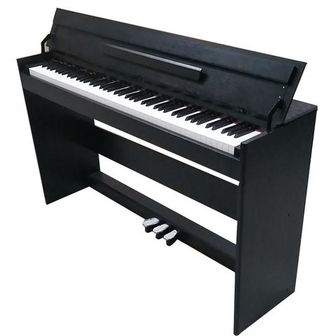 2021全新改良款！88鍵重鎚力道電鋼琴！黑色琴蓋設計，非電子琴音色 DP200黑色