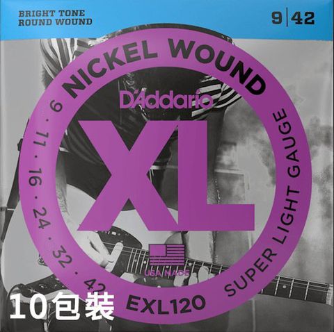 D'Addario 加送Fender 0.96電吉他pick10片