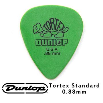 JIM DUNLOP  JDGP-418R 0.88mm 吉他彈片 10片包裝 Standard 系列 聲音表現傳達完整