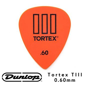 JIM DUNLOP JDGP-462R 0.60mm 吉他彈片 10片包裝 TIII 系列 聲音表現傳達完整