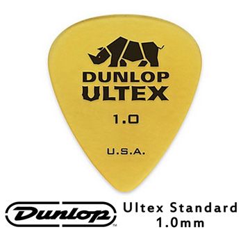 JIM DUNLOP JDGP-421R 1.0mm 吉他彈片 10片包裝 強大顆粒狀明顯聲音表現