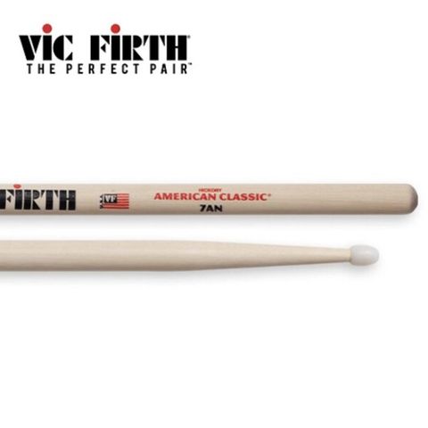 Vic Firth 7AN 尼龍頭胡桃木鼓棒 原廠公司貨 商品保固有保障