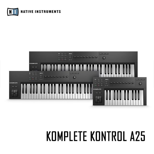 native NI KOMPLETE KONTROL A25 25鍵控制鍵盤 原廠公司貨 商品保固有保障