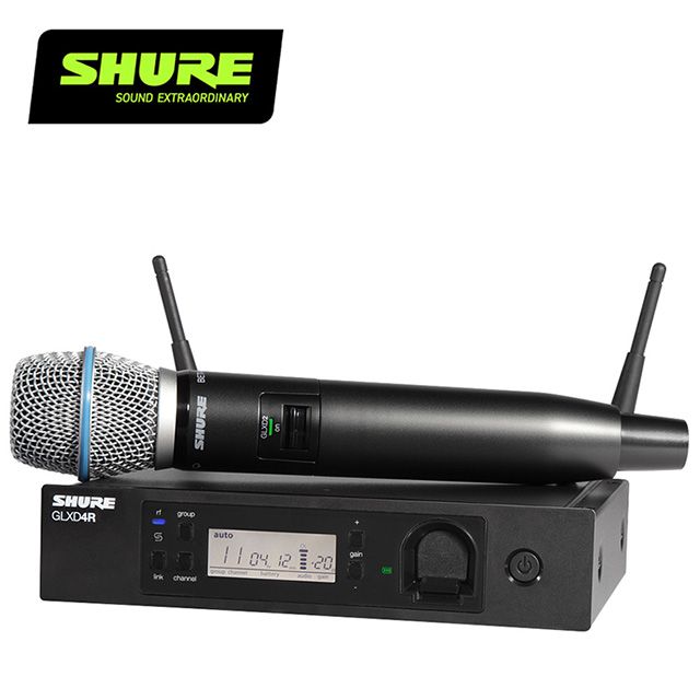 SHURE  GLXD24R / BETA87A 高級數位無線麥克風系統-原廠公司貨