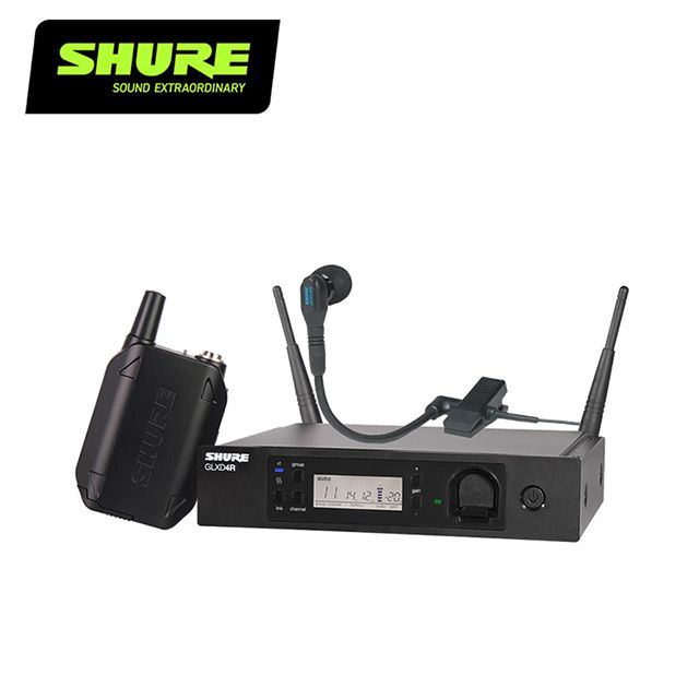 SHURE  GLXD14R / BETA98 無線樂器收音系統-打擊/銅管樂器適用-原廠公司貨