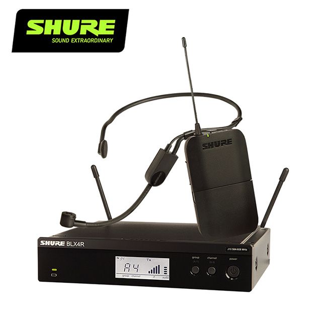 SHURE  BLX14R / PGA31 頭戴式無線麥克風系統-原廠公司貨