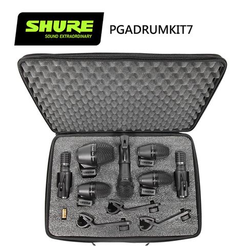 SHURE PGADRUMKIT7 鼓專用麥克風七入組-原廠公司貨