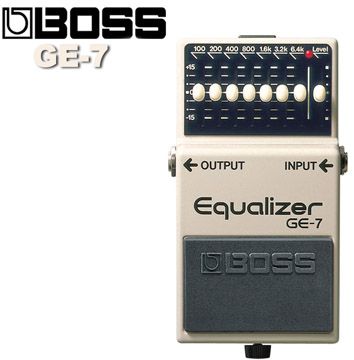 BOSS GE-7等化效果器』Equalizer 等化微調器/可完美地擔任獨奏用的