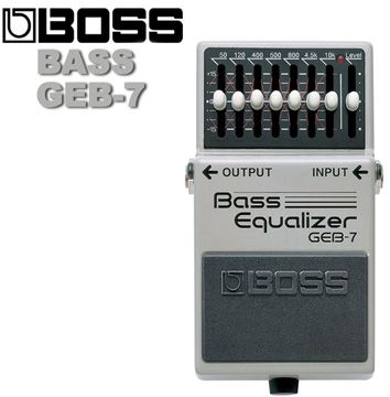 Boss 『 BASS GEB-7』等化效果器 Equalizer 等化微調器