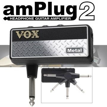 VOX amPlug 『2 隨身前級效果器』【METAL】日本製造 (加贈輸出轉接頭)