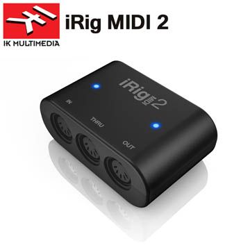 IK Multimedia  iRig 系列- IK iRig MIDI2 iPhone/iPad 專用 MIDI 介面轉接裝置(義大利/原廠公司貨)