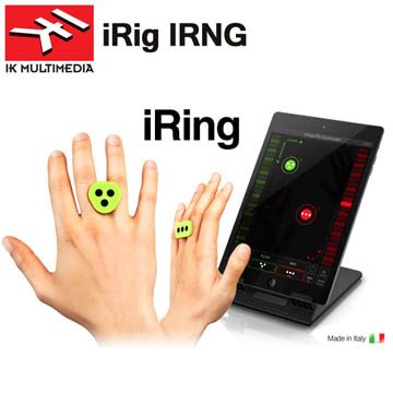 IK Multimedia iRig 系列- iRing - 手勢動作控制器 iPhone/ iPad/ iPod 用(義大利製)