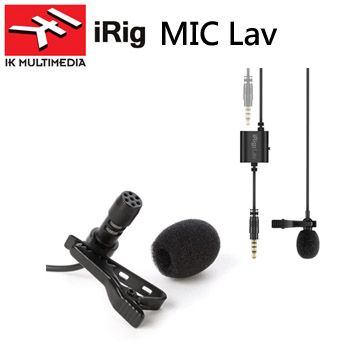 IK Multimedia MIC Lav 領夾式迷你麥克風 適用 iPad iPhone