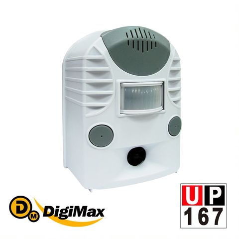 DigiMax 官方直營DigiMax★UP-167 錄音式寵物行為訓練器 [ 非傳統止吠器/止吠項圈 ] [ 紅外線感應 ] [ 自動音量感應 ] [ 超音波/警報音雙模式 ]