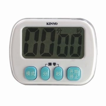 KINYO 防潑水電子式正倒數計時器TC-18(兩入裝)