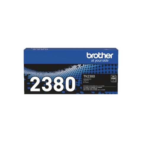 【Brother 公司貨】兄弟 TN-2380 原廠黑色高容量碳粉匣 - 三入
