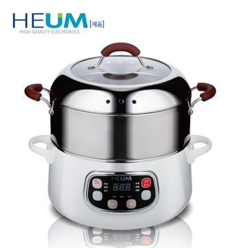 韓國HEUM饗鮮多功能電蒸火鍋HU-RK1288(二層)