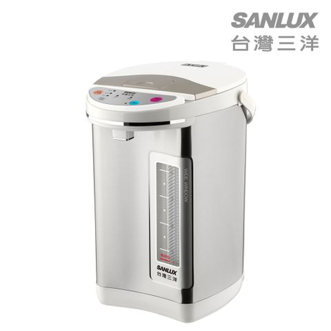 ★ 5公升大容量 ★SANLUX台灣三洋 5L三段定溫電熱水瓶(2級能效) SU-AP501T