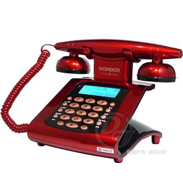 WONDER旺德仿古來電顯示電話機WT-05 - PChome 24h購物