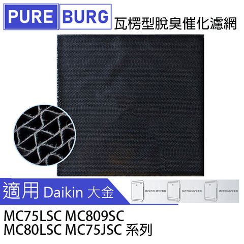 除臭催化濾網適用DAIKIN 大金MC75LSC MC809SC MC80LSC MC75JSC系列