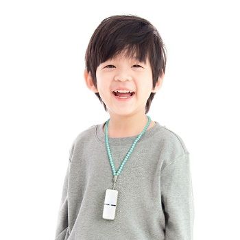日本IONION 專用兒童安全吊飾鍊-湖水藍 (不含機子)