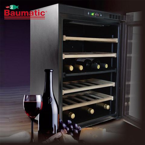 義大利BAUMATIC 嵌入式雙溫36瓶紅酒櫃SP-601 ( 左開 )