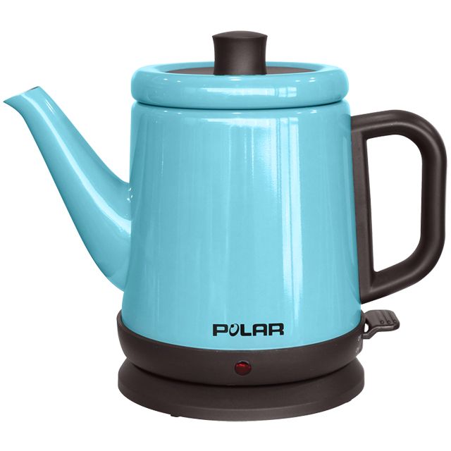 POLAR 普樂 0.8L不鏽鋼經典電茶壺(藍) PL-1739